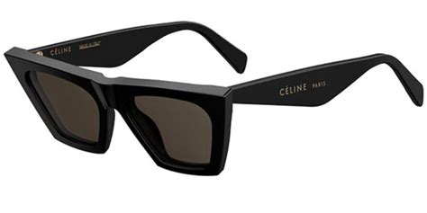 celine edge cl41468 s 807 ir black|Celine Cl41468/s 807ir Black Cat Eye Sunglasses .